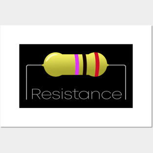 Colorful Electrical Resistence Posters and Art